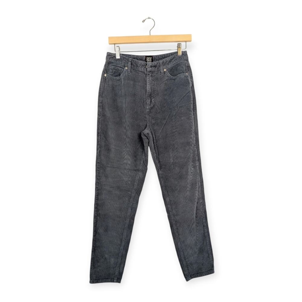Urban Outfitters BDG Grey High Rise Mom Corduroy Pants Size 28